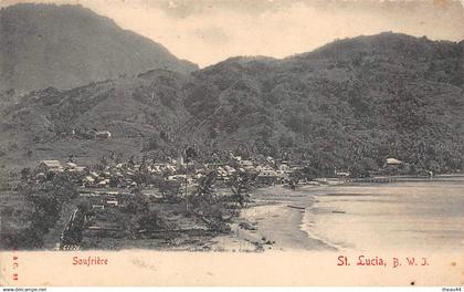 ¤¤  -  ANTILLES  -  SAINTE-LUCIE   -   Soufrière, B.W.J.      -   ¤¤