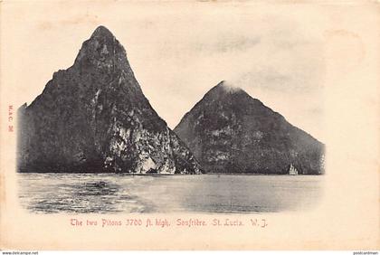 St. Lucia - SOUFRIÈRE - The Two Pitons - Publ. M. & C.