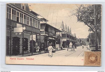 TRINIDAD - Marine Square - Muir, Marshall & Co. Store - Publ. Muir, Marshall & Co.