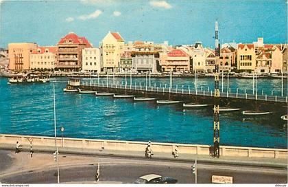 Carte Postale - Antilles - Antilles Neérlandaises - Netherlands Antilles - Curaçao - Curaçao's famous pontoon bridge, Qu