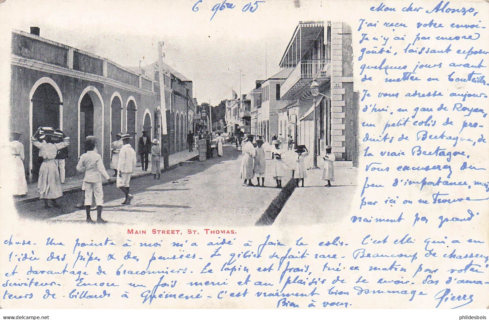 ANTILLES ILES VIERGES  SAINT THOMAS