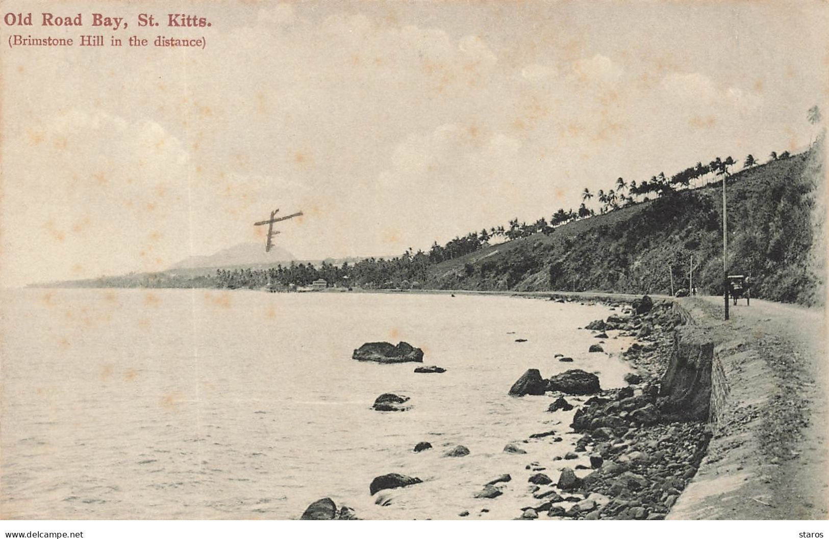 Antilles - SAINT-CHRISTOPHE-DE-NIEVES - Old Road Bay - St. Kitts