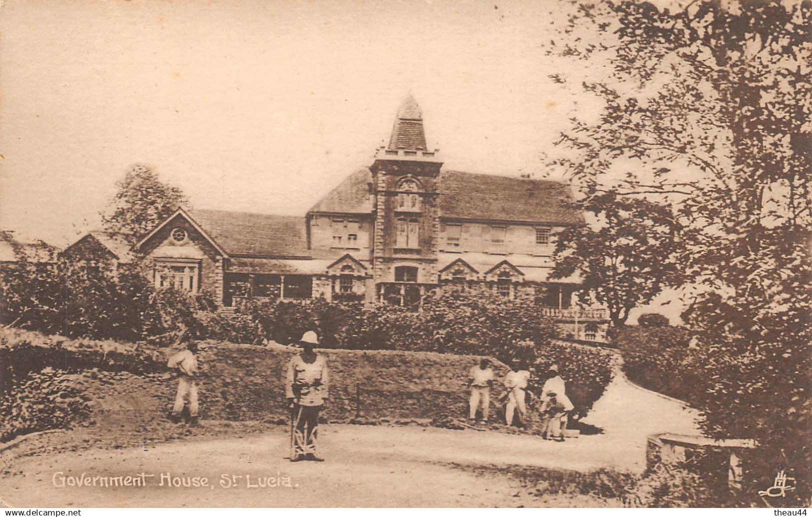 ¤¤    -   ANTILLES  -   SAINTE-LUCIE  -  Goverment House     -   ¤¤