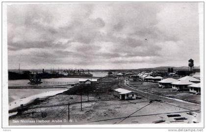ARUBA, San Nicolaas Harbor Aruba D.W.I., Niederländische Antillen, um 1930