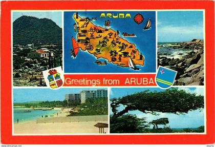 CPM AK Greetings from Aruba ARUBA (750336)