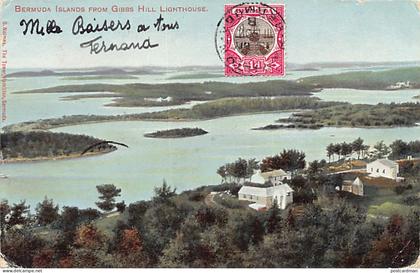 Bermuda - Bermuda Islands from Gibbs Hill Lighthouse - Publ. S. Nelmes