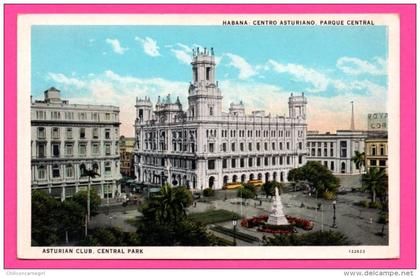 Habana - Centro Asturiano - Parque central - Asturian Club House - Central Park - C. JORDI - Colorisée