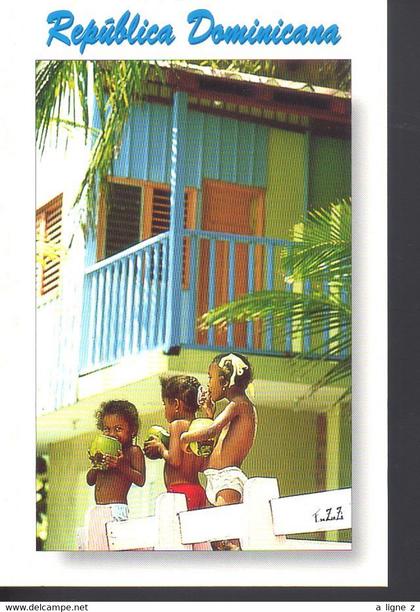 REF 524 CPM République Dominicaine ninos enfants