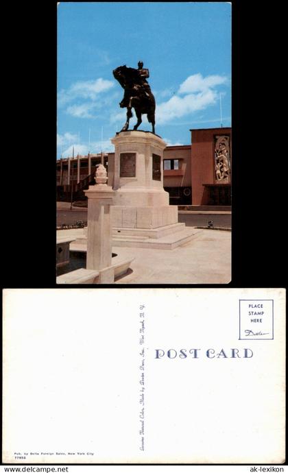 Santo Domingo de Guzmán Ciudad Trujillo Reiterstandbild   Generalissimo  1958