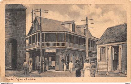 ¤¤  -  ANTILLES  -  DOMINICA   -  Market Square       -   ¤¤