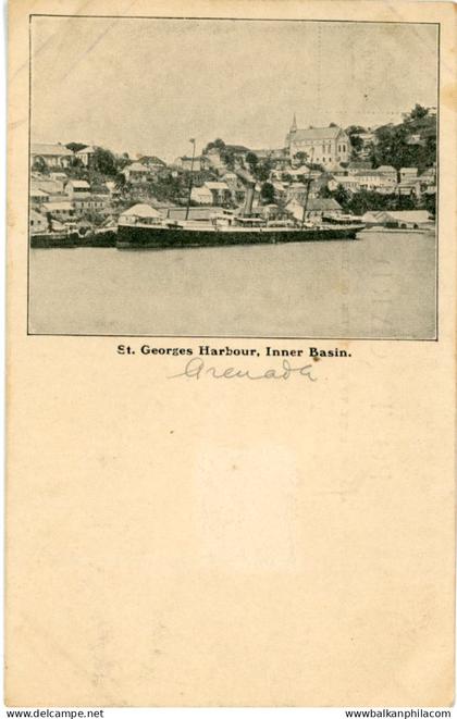 Grenada St Georges Harbour Inner Basin