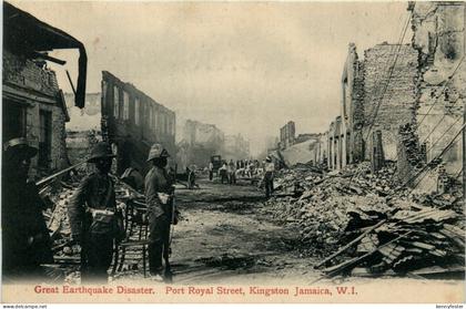 Jamaica - Great Earthquake Disaster