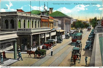 PC JAMAICA GREETINGS FROM JAMAICA (a79394)