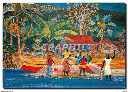 CPM Images des Antilles Coup de filet