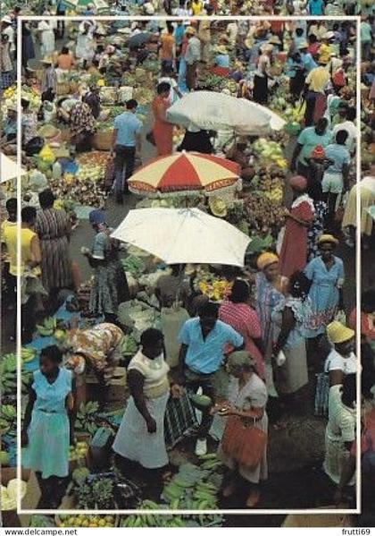 AK 217730 ST. LUCIA - Marketday in St. Lucia