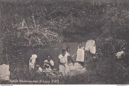 Saint Lucia - Native Washerwomen BWI