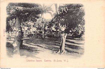 St. Lucia - CASTRIES - Colombus Square - Publ. M. & C. 35