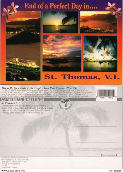 Charlotte Amalie-St. Thomas Sankt Thomas CARIBBEAN GREETINGS St. Thomas   2000