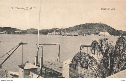 Antilles - ILES VIERGES - SAINT-THOMAS - Harbour  View