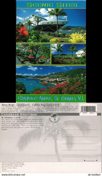 Charlotte Amalie-St. Thomas Sankt Thomas Multi-Views Scenic Sites Karibik 2010