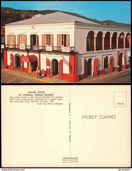 St. Thomas Sankt Thomas GRAND HOTEL ST. THOMAS, VIRGIN ISLANDS 1970