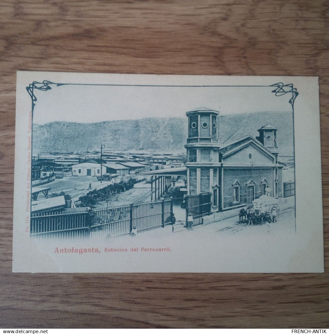 ANTOFAGASTA ESTACION DEL FERROCARRIL