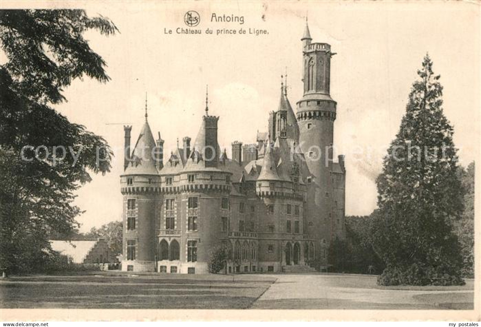 Antoing Le Chateau du prince de Ligne
