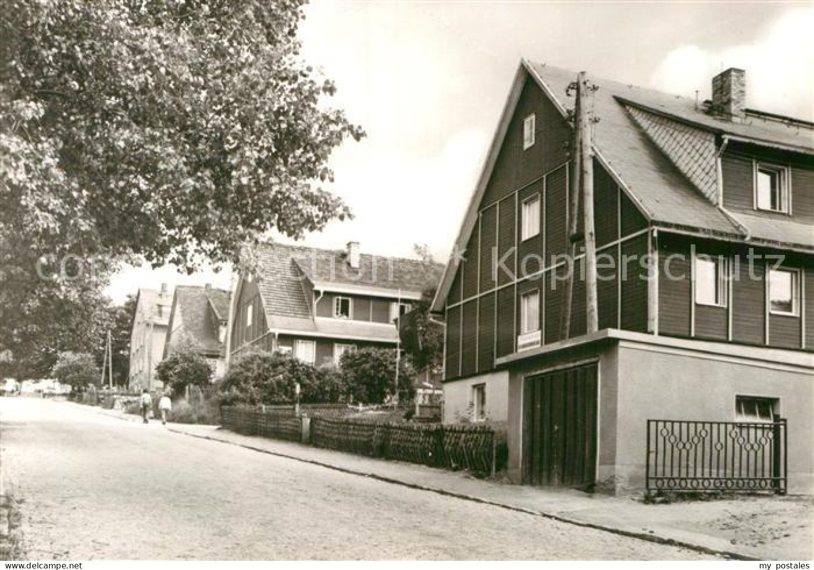 Antonshoehe Breitenbrunn Haeuserpartie