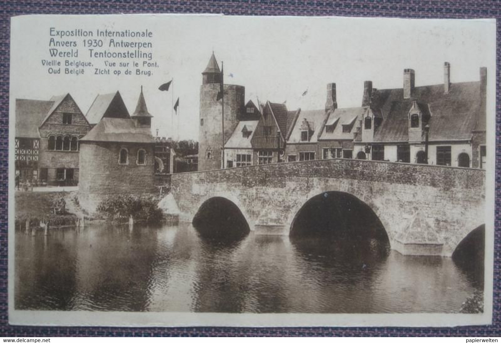 Antwerpen / Anvers - Exposition Internationale Wereld Tentoonstelling: Vieille Belgique / Oud Belgie