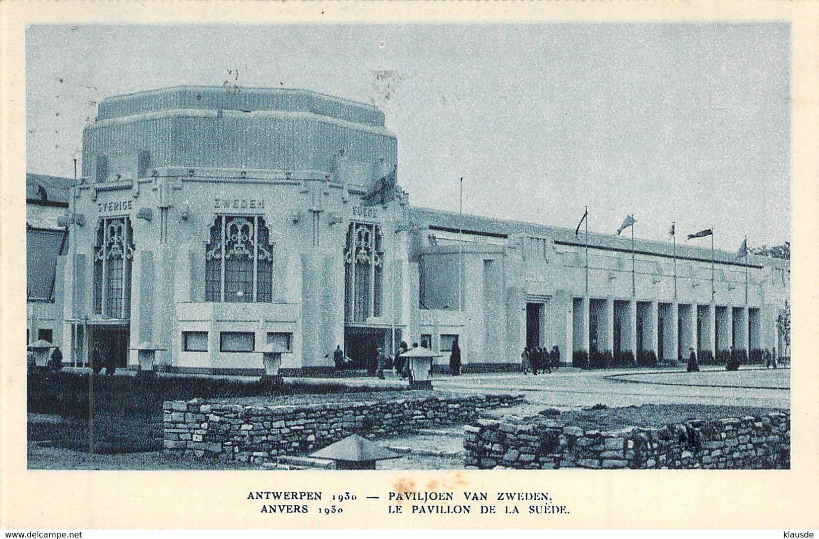 Antwerpen - Paviljoen van Zweden 1930