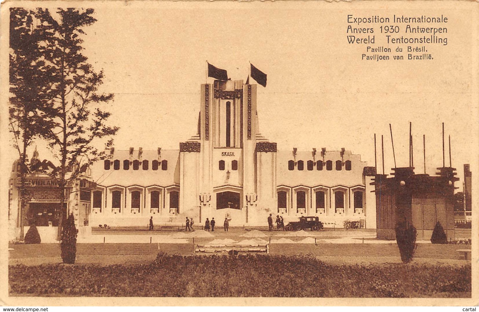 ANTWERPEN - Wereld Tentoonstelling 1930 - Paviljoen van Brazillië
