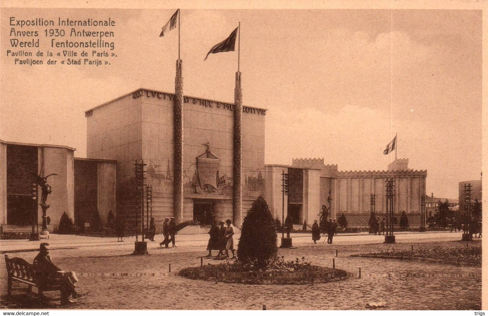 Antwerpen (Wereldtentoonstelling van 1930) - Paviljoen der Stad Parijs