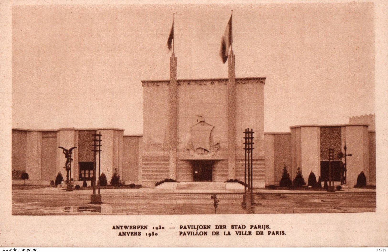 Antwerpen (Wereldtentoonstelling van 1930) - Paviljoen der Stad Parijs