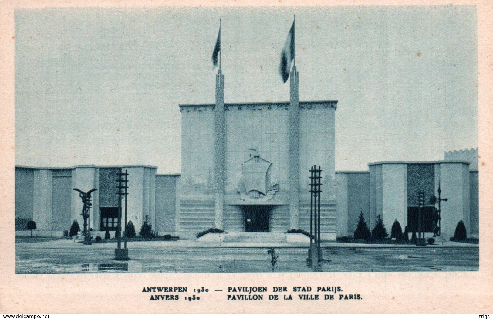 Antwerpen (Wereldtentoonstelling van 1930) - Paviljoen der Stad Parijs