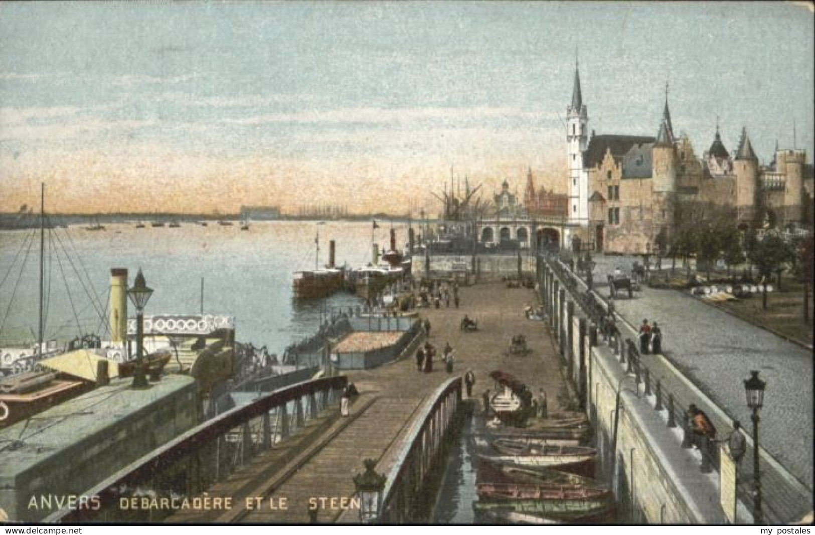 Anvers Antwerpen Anvers Barcadere Steen