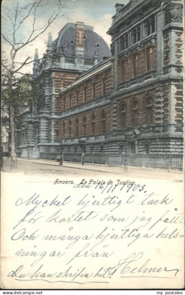 Anvers Antwerpen Anvers Palais Justice
