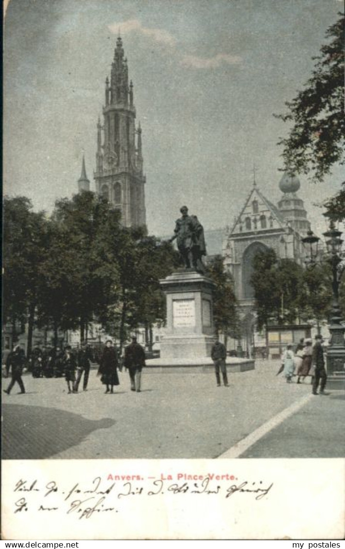 Anvers Antwerpen Anvers Place Verte
