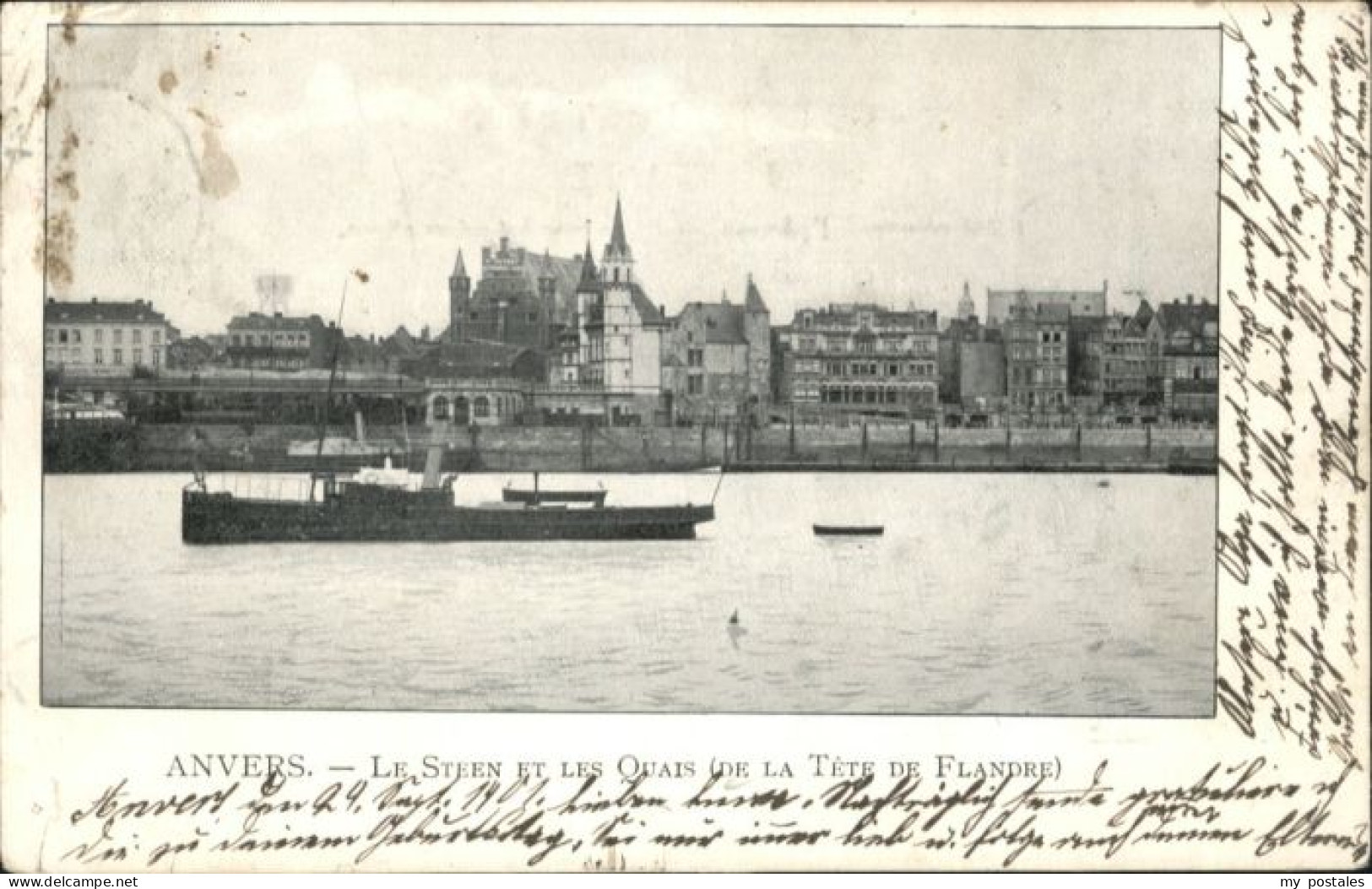 Anvers Antwerpen Anvers Steen Quai