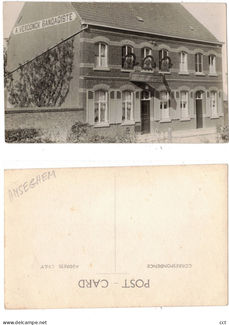 Anzegem  FOTOKAART  Winkel Adolphe Verdonck