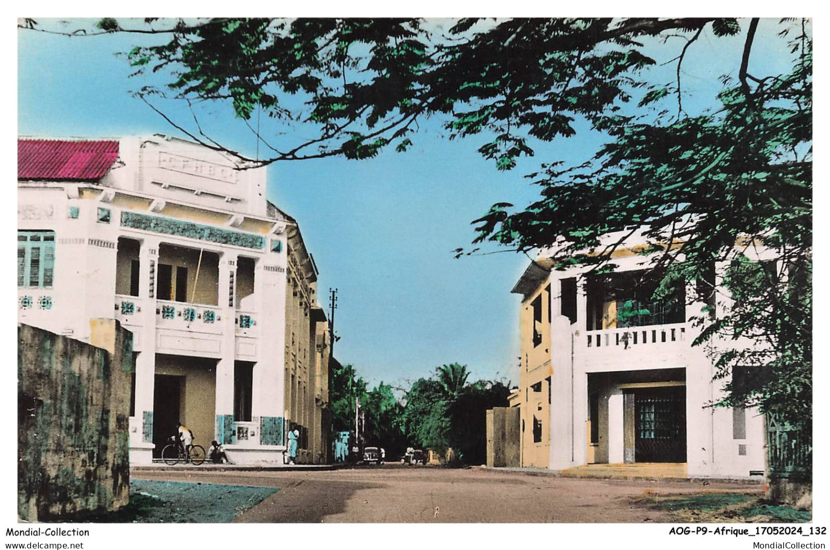 AOGP9-0674-AFRIQUE - CONGO - POINTE-NOIRE - Une rue de pointe Noire
