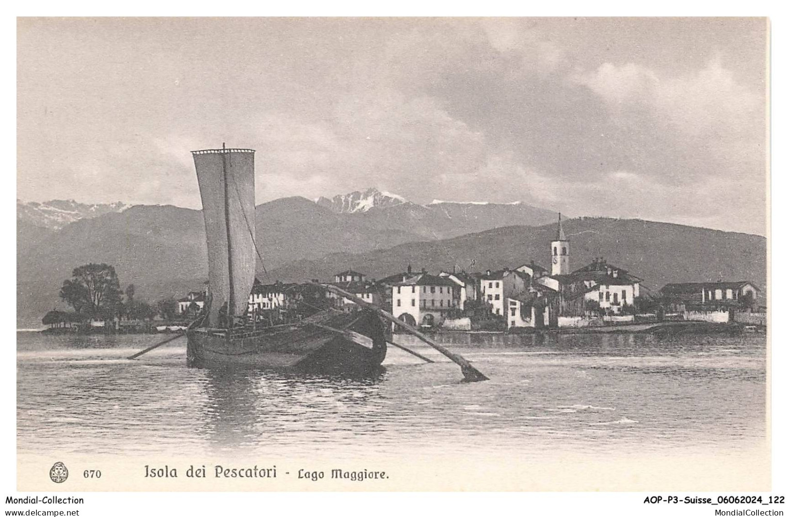 AOPP3-0208-SUISSE - Isola dei Pescatari - Lago maggiore