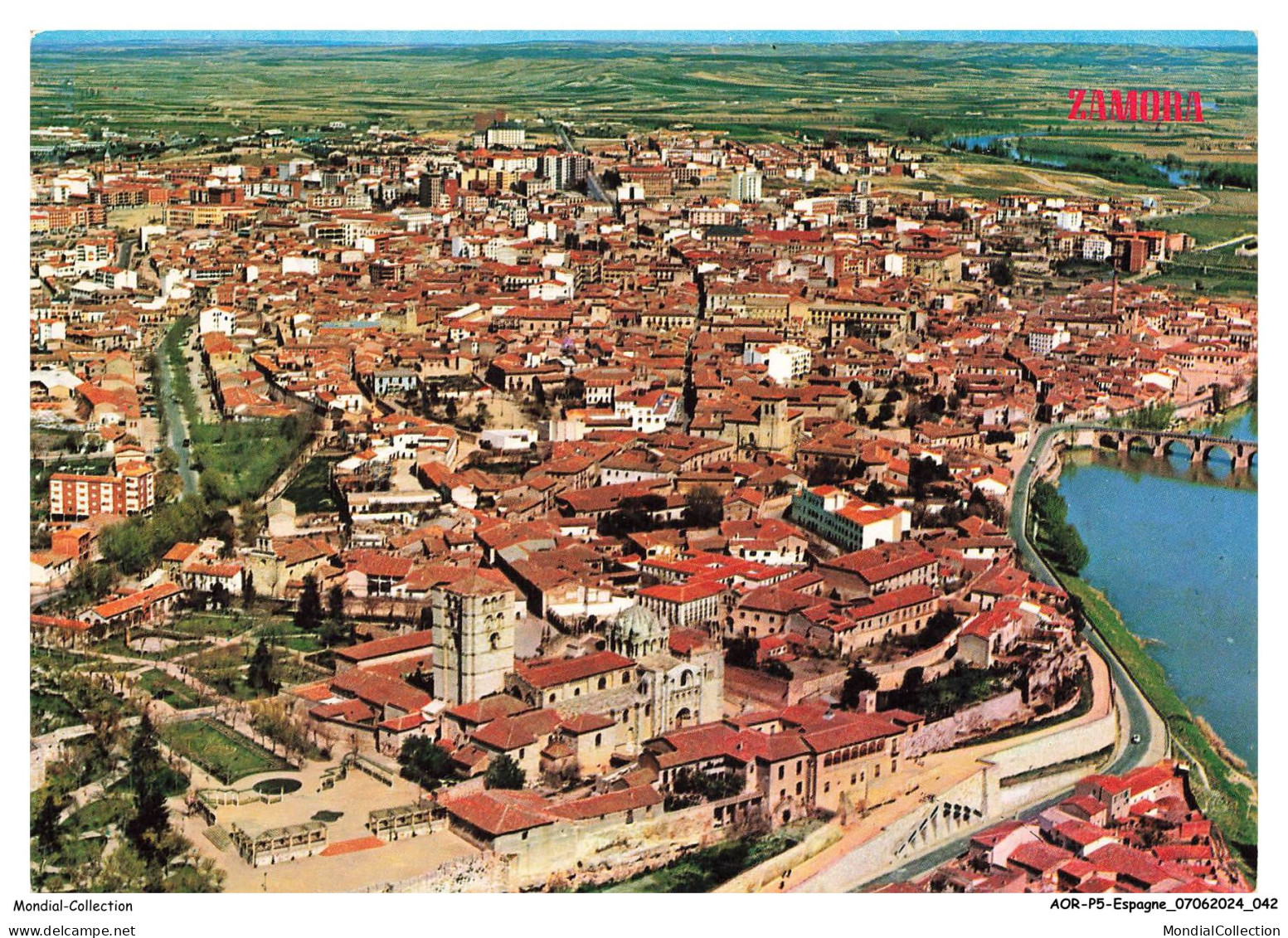AORP5-0328-ESPAGNE - ZAMORA - vueaérienne