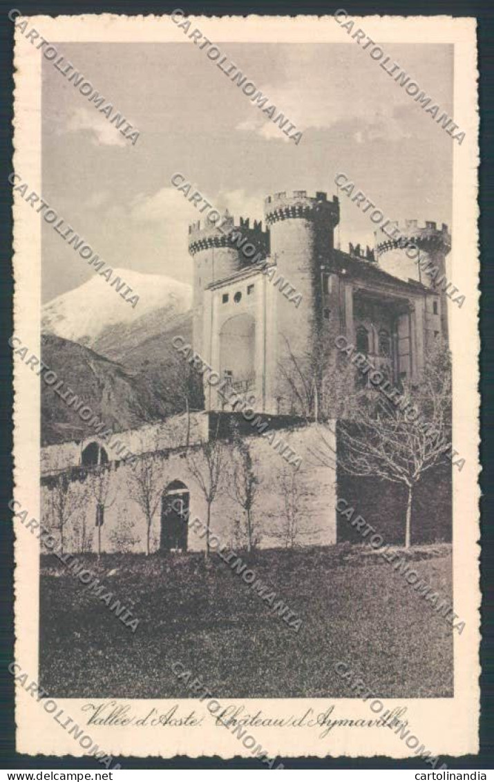 Aosta Aymavilles cartolina MQ3999