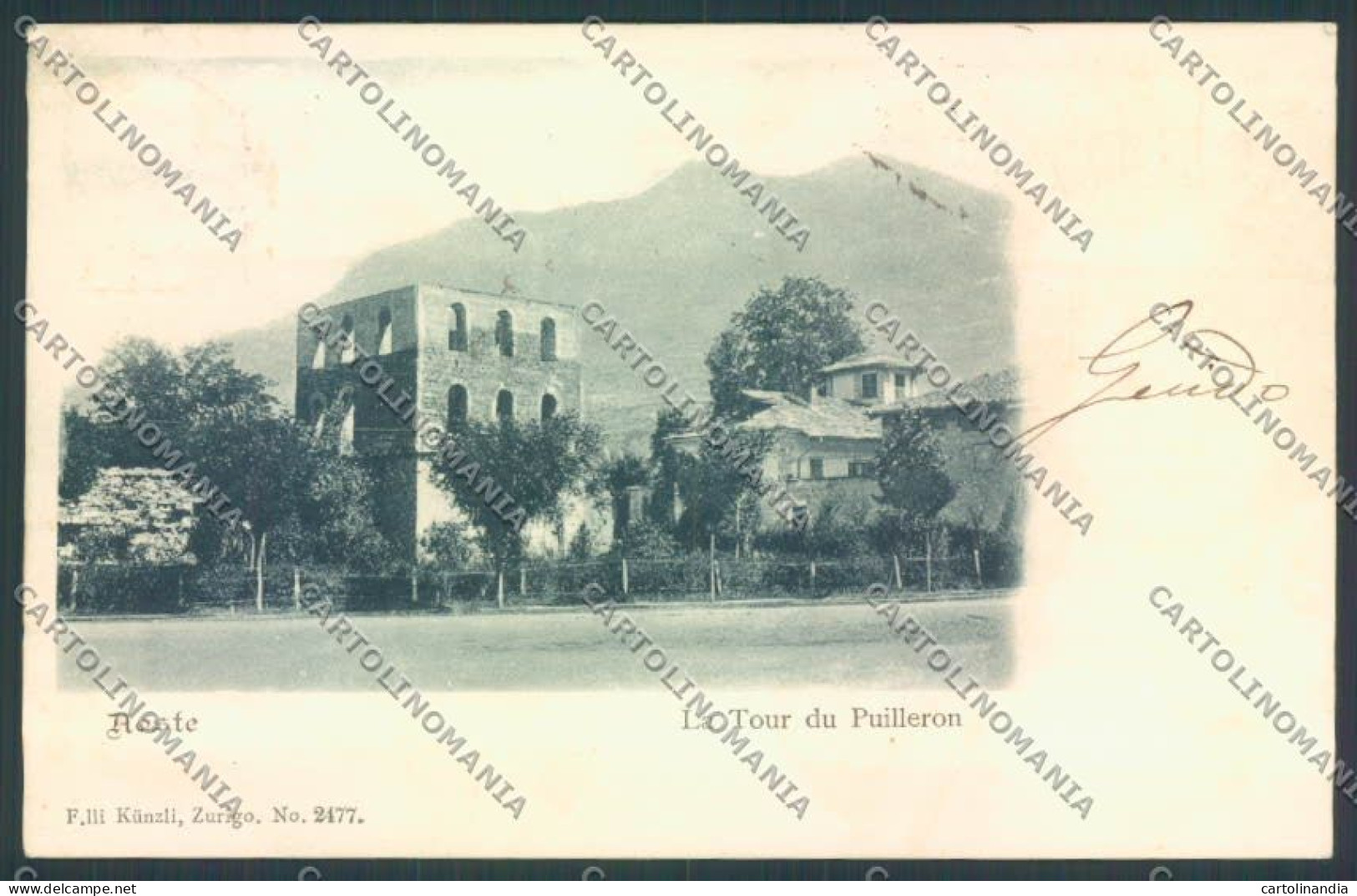 Aosta città cartolina MQ3844