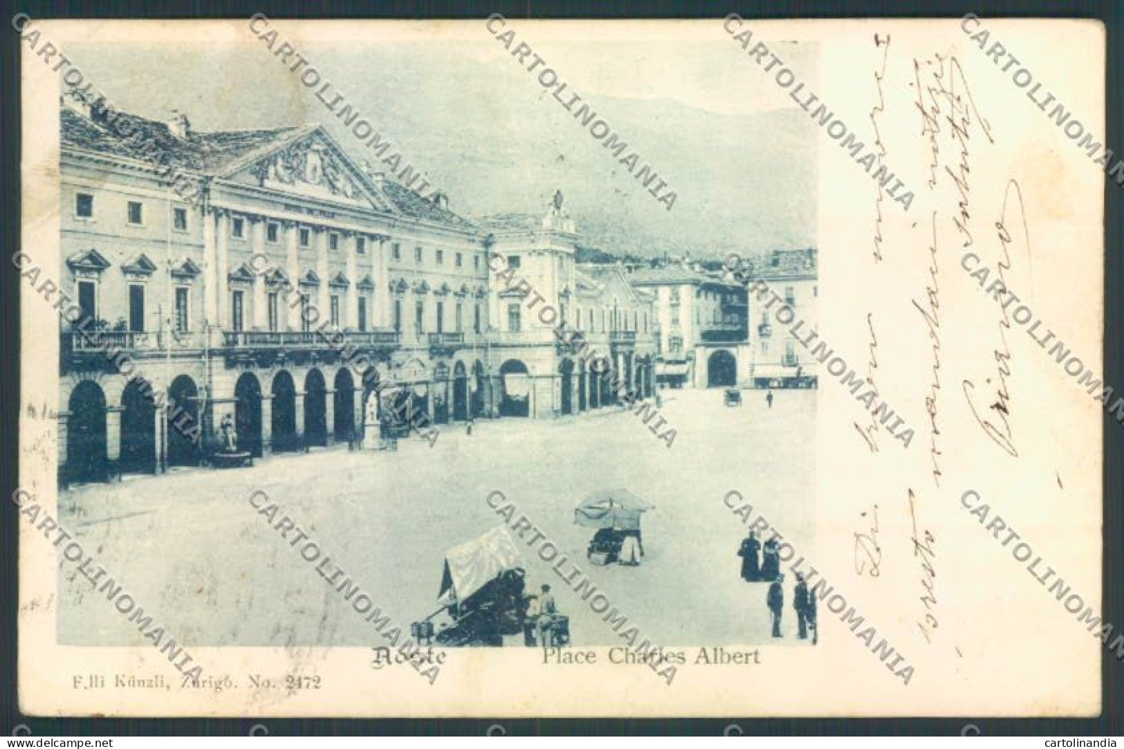 Aosta città cartolina MQ3860