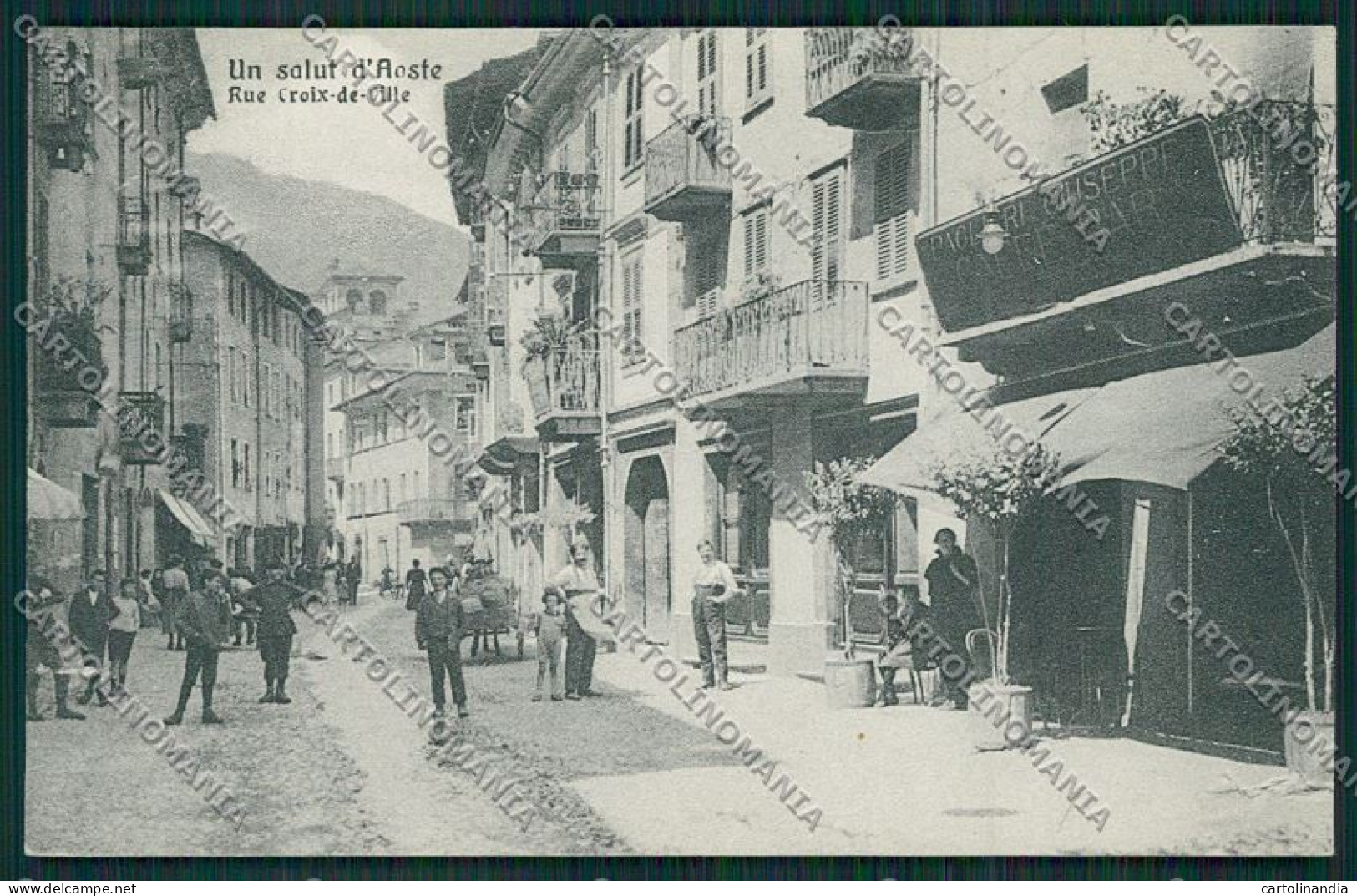 Aosta città cartolina QQ5808