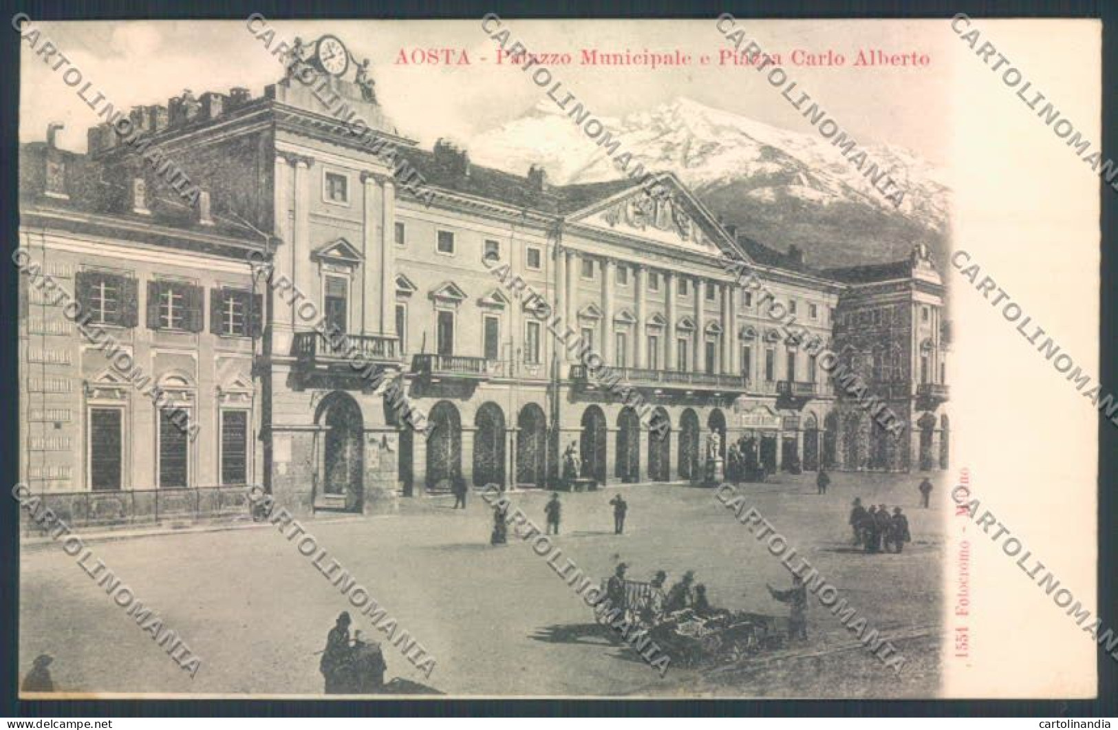 Aosta Città cartolina ZQ4465