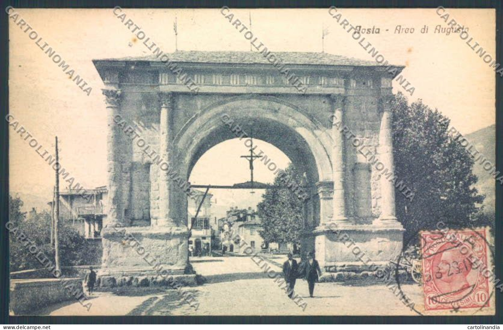 Aosta Città cartolina ZQ4469