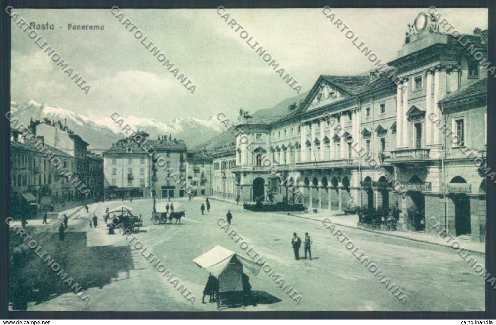 Aosta Città cartolina ZQ4486
