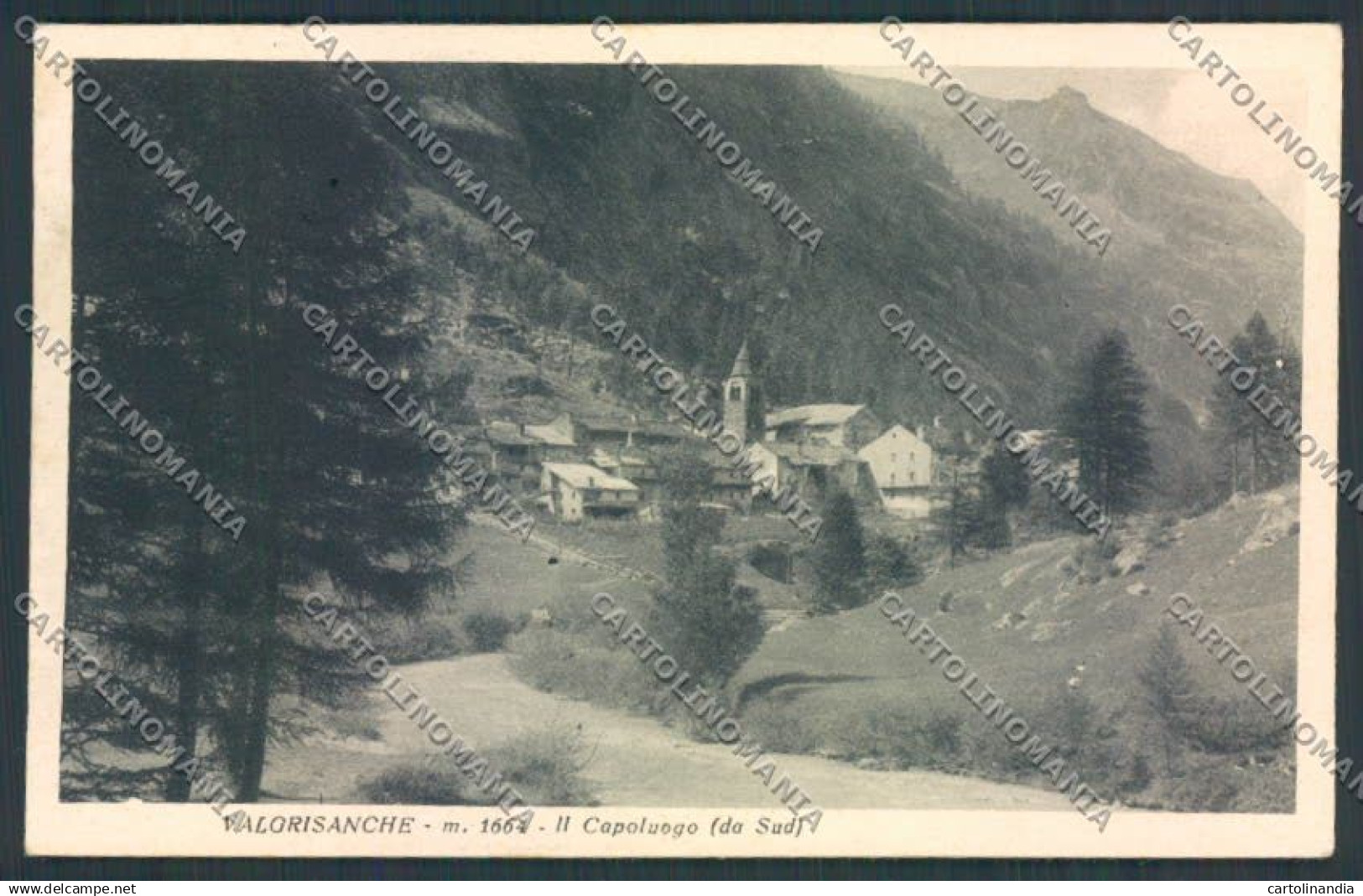 Aosta Valgrisenche cartolina MQ4934